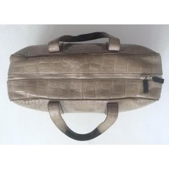 Calvin Klein Collection Crocodile Weekender - Picture 6 of 12